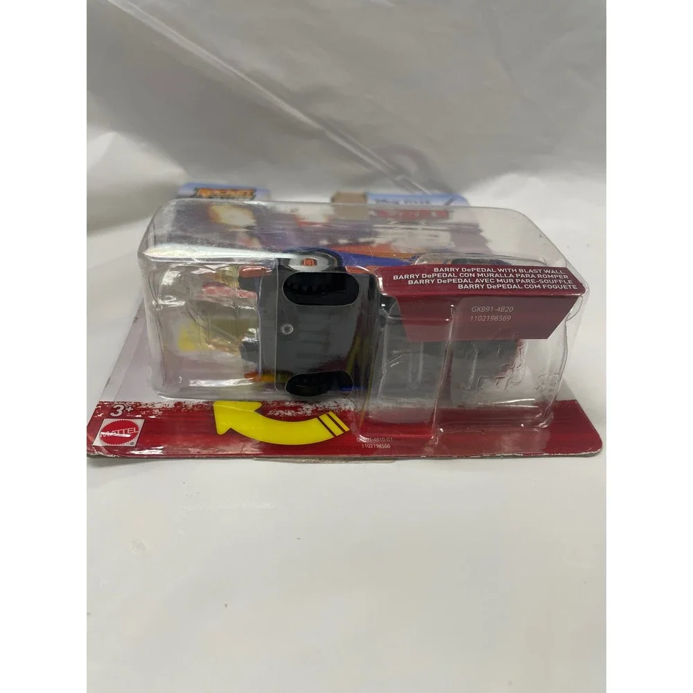 Disney Pixar Cars XRS Rocket Racing Barry DePedal Purple Orange Mattel GKB91